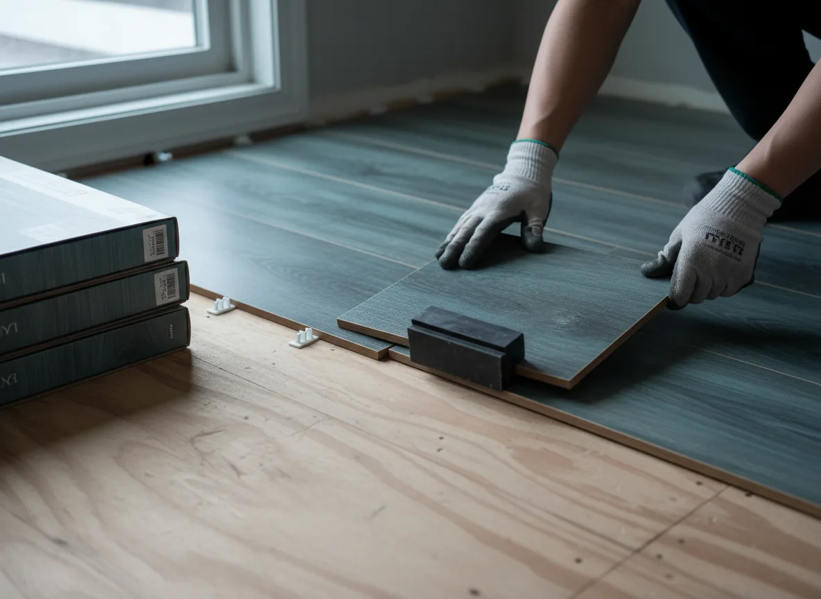 Luxury Vinyl Plank Installation company in New Sweden, ME